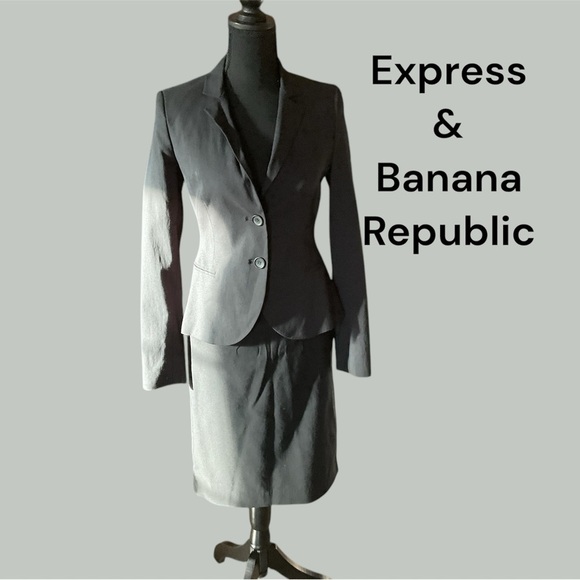 2 PIECE CAREER WEAR FOR WOMEN SKIRT & JACKET GENTLY WORN SEE DESCRIPTION - Picture 1 of 4